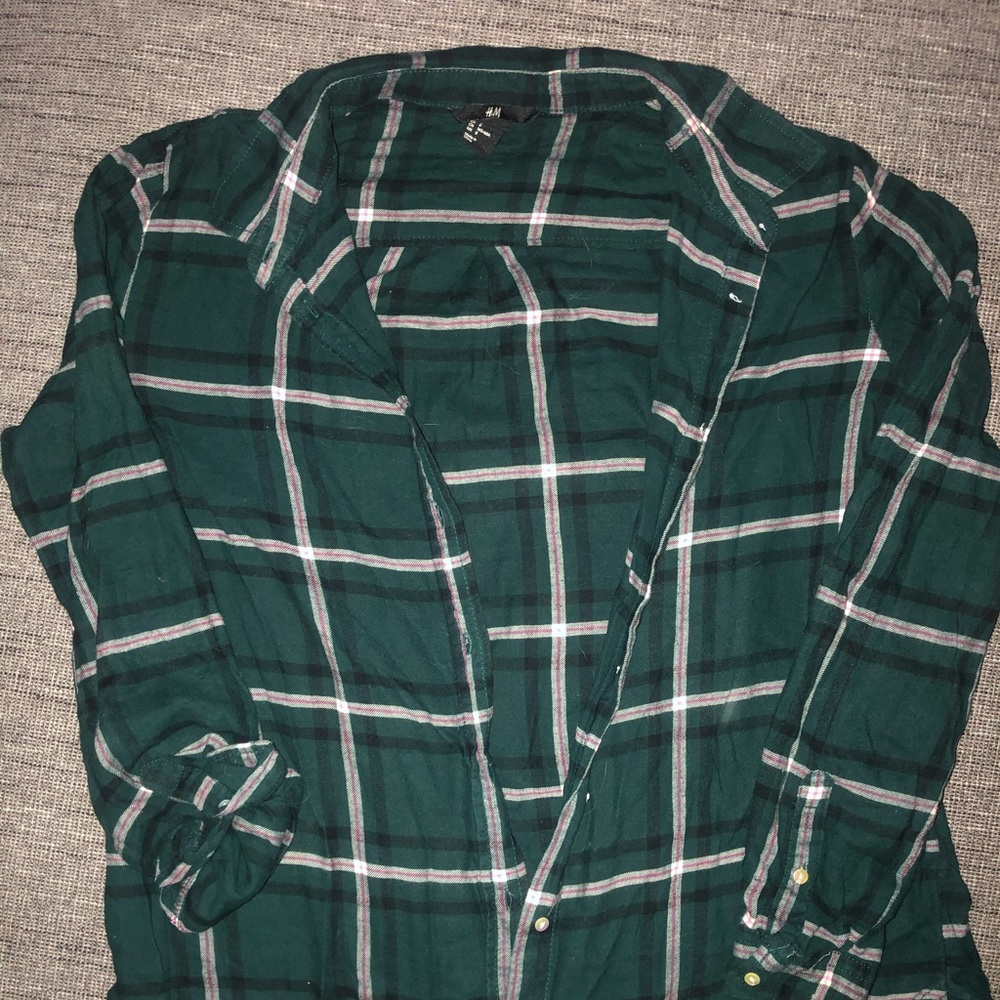Oversized flannel - H&M
